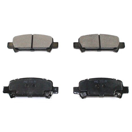Pronto Dura Ceramic Brake Pads Rear, Bp770C BP770C
